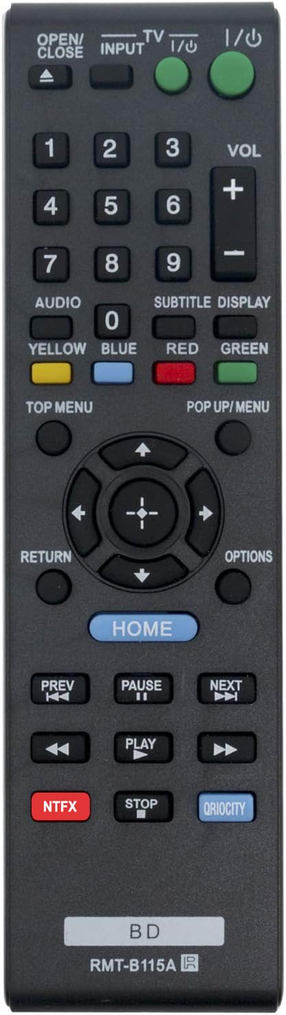 Amazon.com: New RMT-B115A Replacement Remote Control fit for Sony